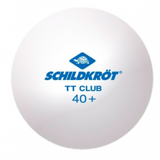 Шарик для настольного тенниса Donic Schildkrot  TT-Ball TT-Club Trainingsball Poly 40+  (1шт)
