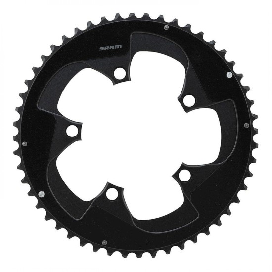 Sram звезда передняя Red B2 X-Glide 52T Yaw 11 Speed S2 110 Alum 5mm Blast Black 2-Pin (52-36)