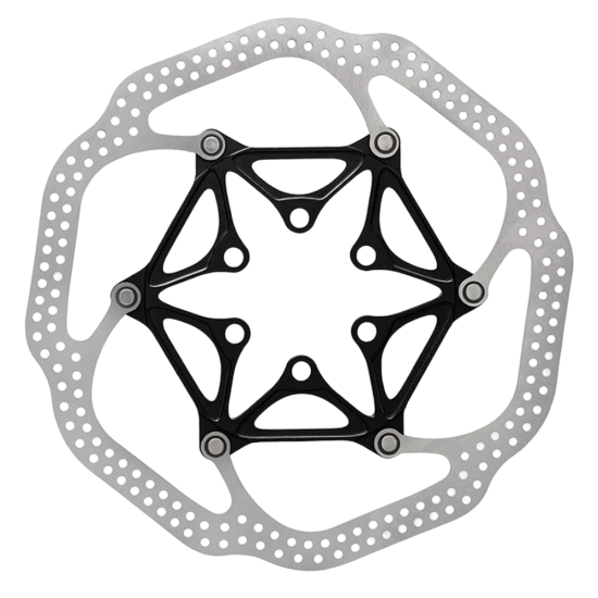 Sram ротор HSX Heat-Shedding 180mm Black (includes Ti rotor bolts)