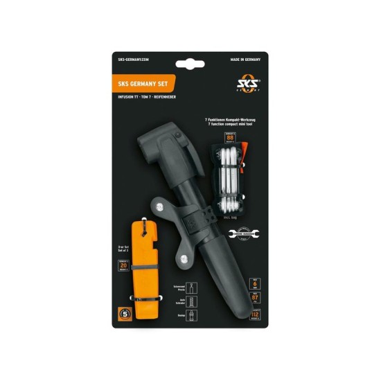 SKS набор Combo-Set - Infusion TT, Tom7, Tyre Levers