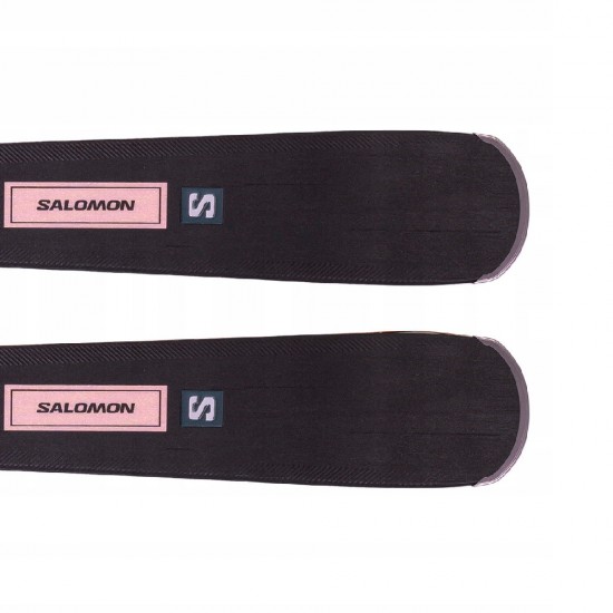Salomon  лыжи горные E S/Max N°8 + M10 GW L80 Bla