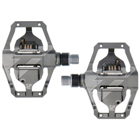 Time  педали Speciale 12 Enduro pedal, including ATAC cleats, Dark Grey