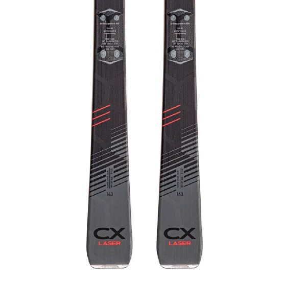 Stockli  лыжи горные Laser CX + MC 12 black matt-shine