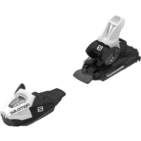 Salomon лыжи горные L S/Race Jr S + C5 GW J75 black white