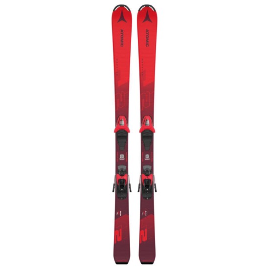 Atomic лыжи горные Redster J2 130-150 + L 6 GW red black