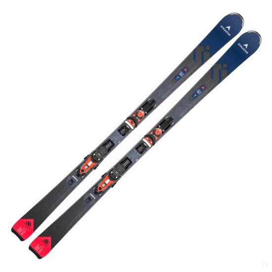 Dynastar  лыжи горные Speed 563 Konect + NX 12 K GW B80 black red