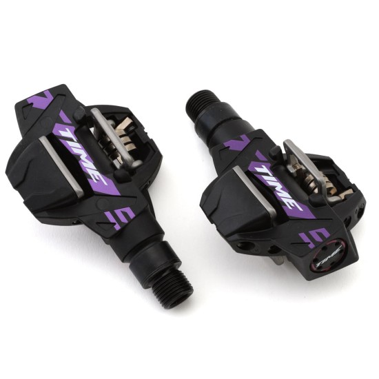 Time  педали XC 6, including ATAC standard cleats, Black Purple B1