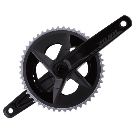 Sram  сис-ма: шатуны с измерителем мощности Rival D1 Quarq Road Power Meter DUB 172.5 - 48-35 Yaw (B