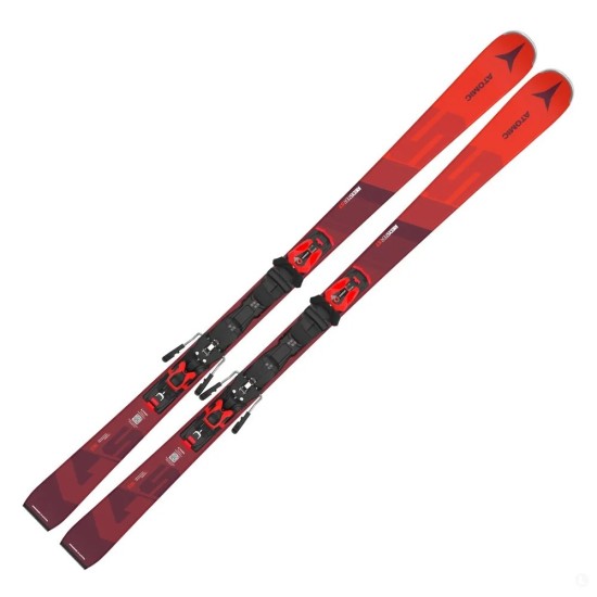 Atomic  лыжи горные E Redster S7 Pt + E Mi 12 Gw black-red