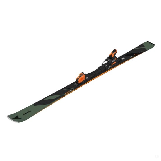 Atomic  лыжи горные E Redster Q6 Pt + E Mi 12 Gw black-orange