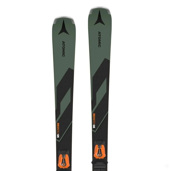 Atomic  лыжи горные E Redster Q6 Pt + E Mi 12 Gw black-orange