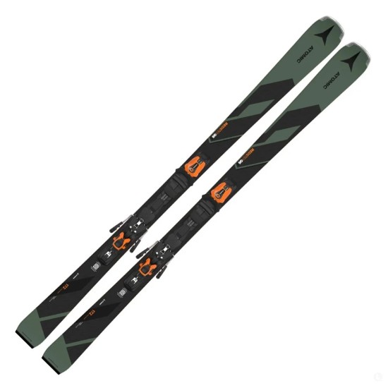 Atomic  лыжи горные E Redster Q6 Pt + E Mi 12 Gw black-orange