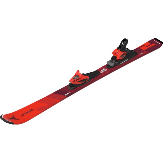 Atomic лыжи горные детские L Redster J2 100-120 Jts + L C 5 Gw Ca red-black