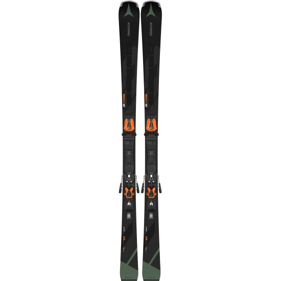 Atomic лыжи горные E Redster Q7 Rvsk C Pt + E Mi 12 Gw black-orange