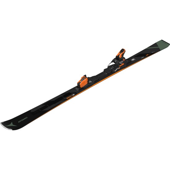 Atomic лыжи горные E Redster Q7 Rvsk C Pt + E Mi 12 Gw black-orange