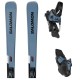 Salomon  лыжи горные E S/Max 10 Copen + E Mi12 Gw Copen blue black F80