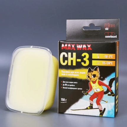Max Wax парафин для лыж CH-3 (-13/-3)